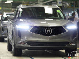 La production de l’Acura MDX 2022 a été lancée